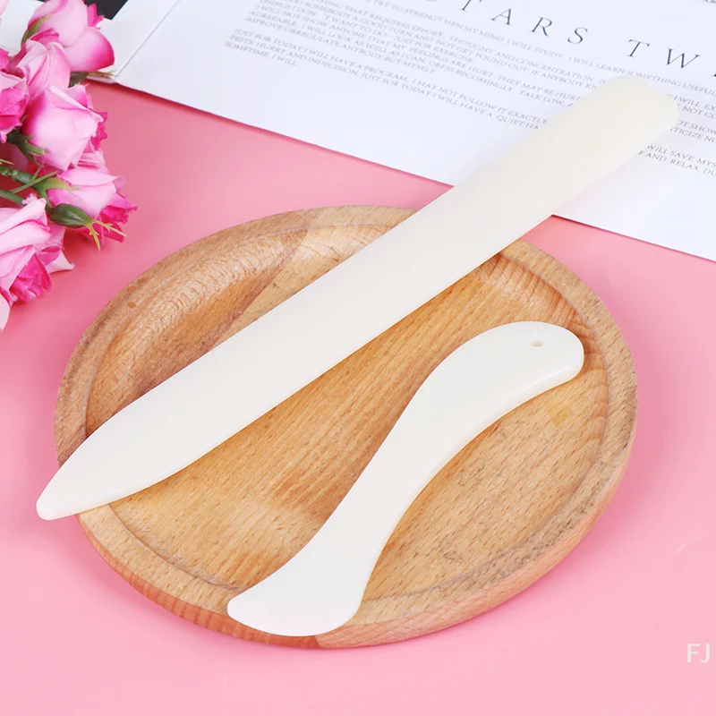 [YU]2Pcs Bone Folder Craft Tools Leather Scoring Folding Creasing Paper Accessory