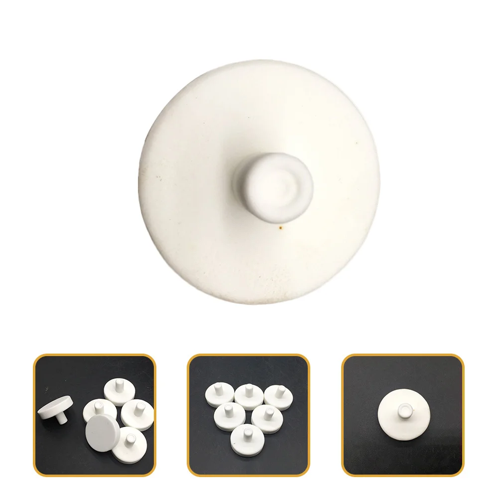 

10Pcs Ceramic Coral Rack Plug T Shape Base for Growing Corals Safe Does Not Affect Water Quality Tank Coral