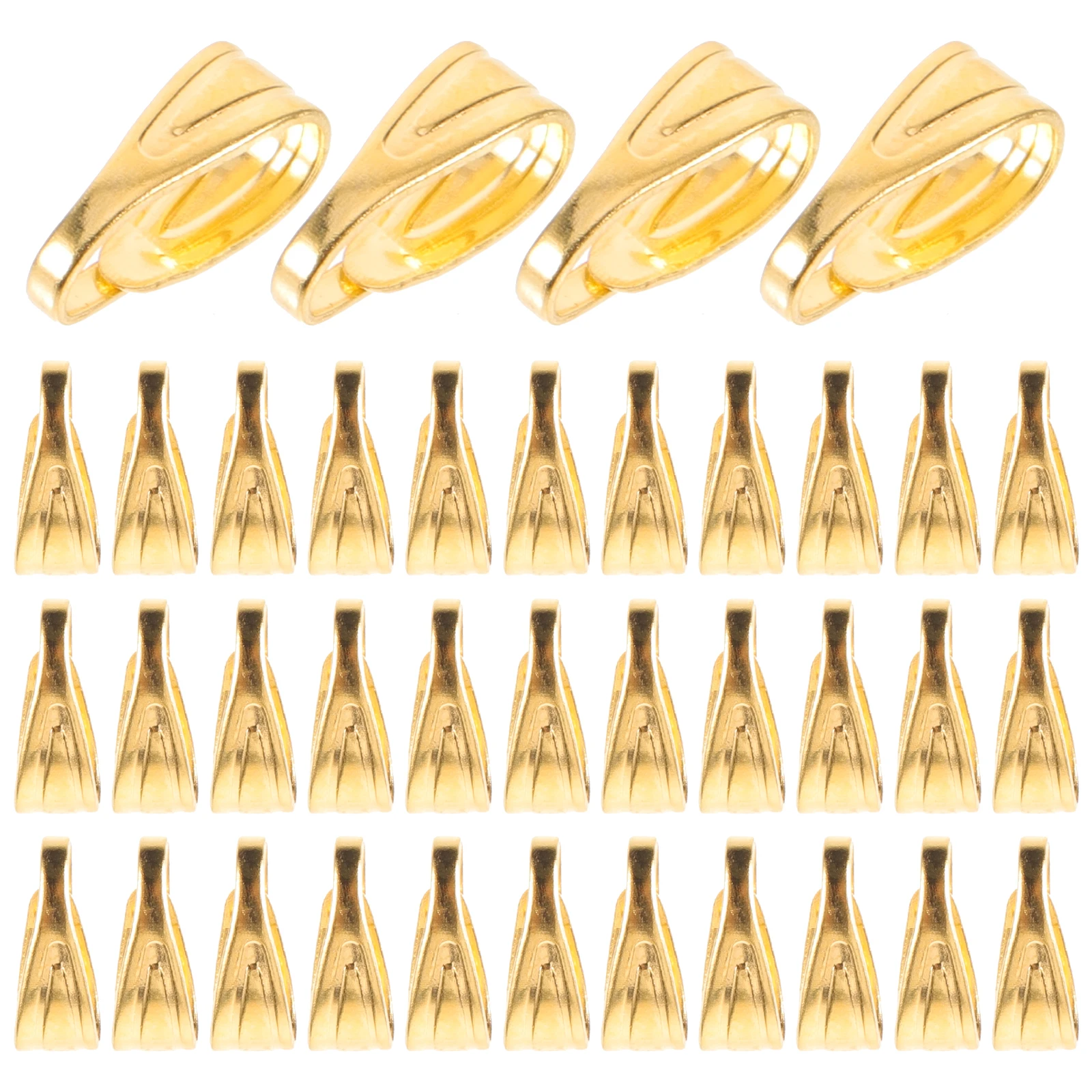 

200 шт., ожерелье, кулон, застежка, держатель для ювелирных изделий, подвесной разъем, зажим для рукоделия, пряжки, аксессуары, застежки