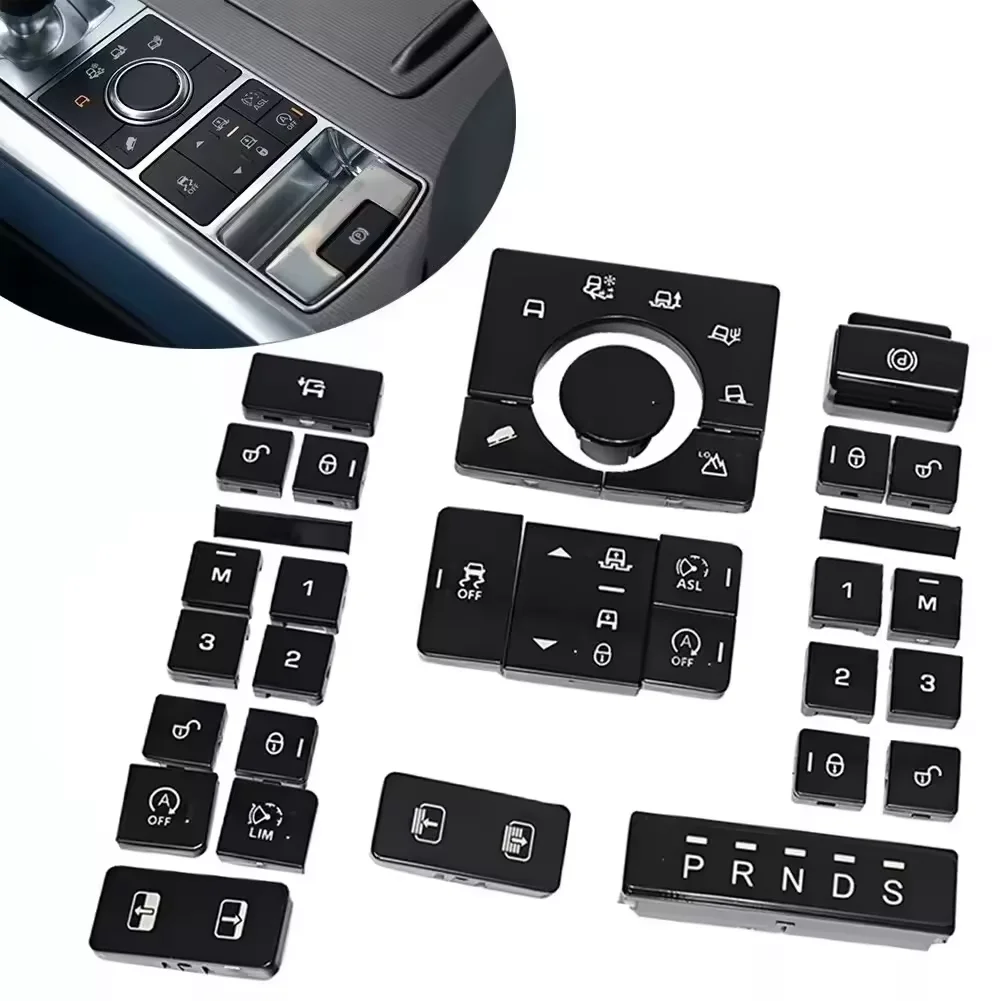 Replacement Terrain Mode Switch Button Cover For Range Rover Sport 2014‑2017 Vogue 2013‑2017 Center Console Repair Cap