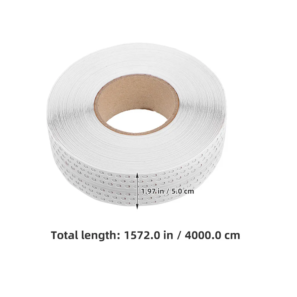 1 Roll Self Adhesive Corner Trim Flexible Molding Drywall Tape Peel Stick Wall Edge Protector Crack Resistant Interior Exterior