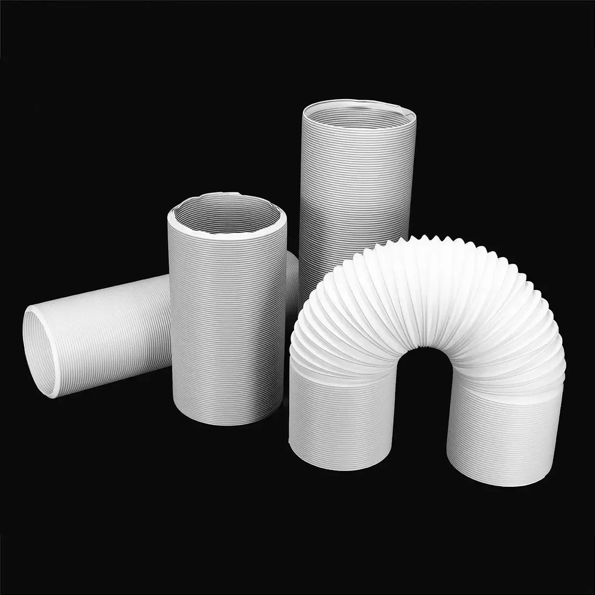 

1Pcs Air Vent Ducting Flexible Ventilation Ducting Exhaust Air Outlet Hose Pipe For Mobile Portable Air Conditioner