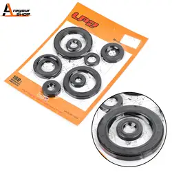 Areyourshop for Honda CRF450R CRF 450R 2007-2008 Complete Engine Oil Seal Crankcase Kit 10pcs 91205-MEB-671