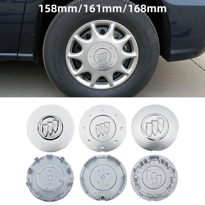 

4 pieces 158mm 161mm 168mm Car Wheel Center Hub Caps Tyre Rim Hub Cap Cover Wheels Accessories For Buick Regal GL8