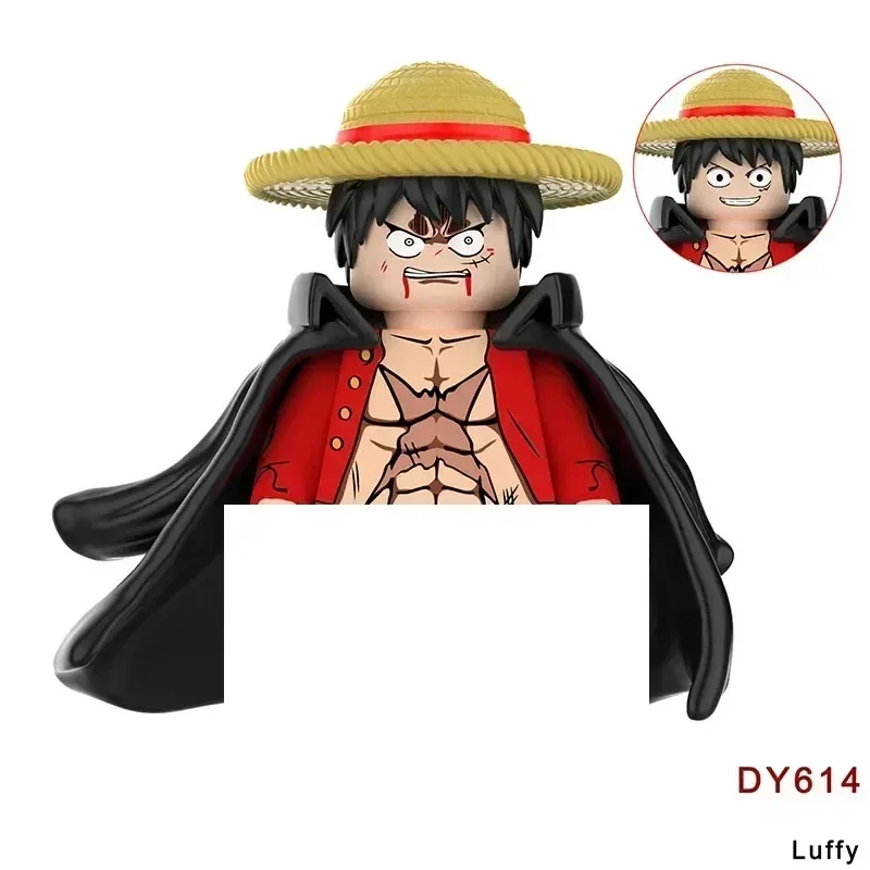 DY613 DY621 DY623 DY634 animación Luffy Tony Chopper Sanji Ace juguete ladrillos montaje muñeca bloques de construcción regalo de cumpleaños