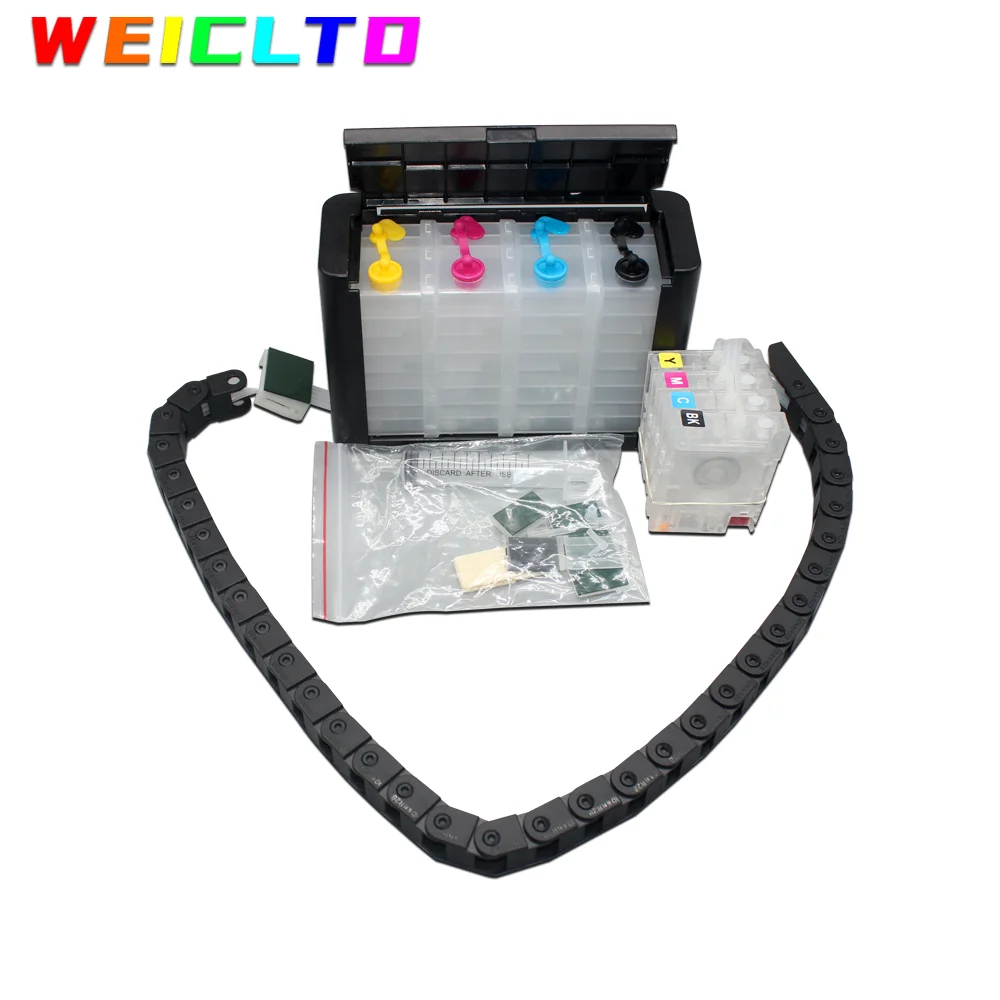 711 XL Ciss Continuous Ink Supply System For HP Designjet HP711 T125 T130 T525 T530 T120 T520 Printer With Permanent Chip Chain