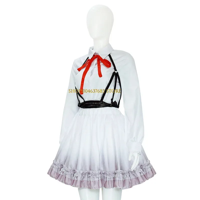 Vocaloid Miku Косплей Костюм Парик Проект Sekai Красочный сценический ночной шнур на 25:00 Мику Поющее платье Хэллоуин Маскировка Женщина