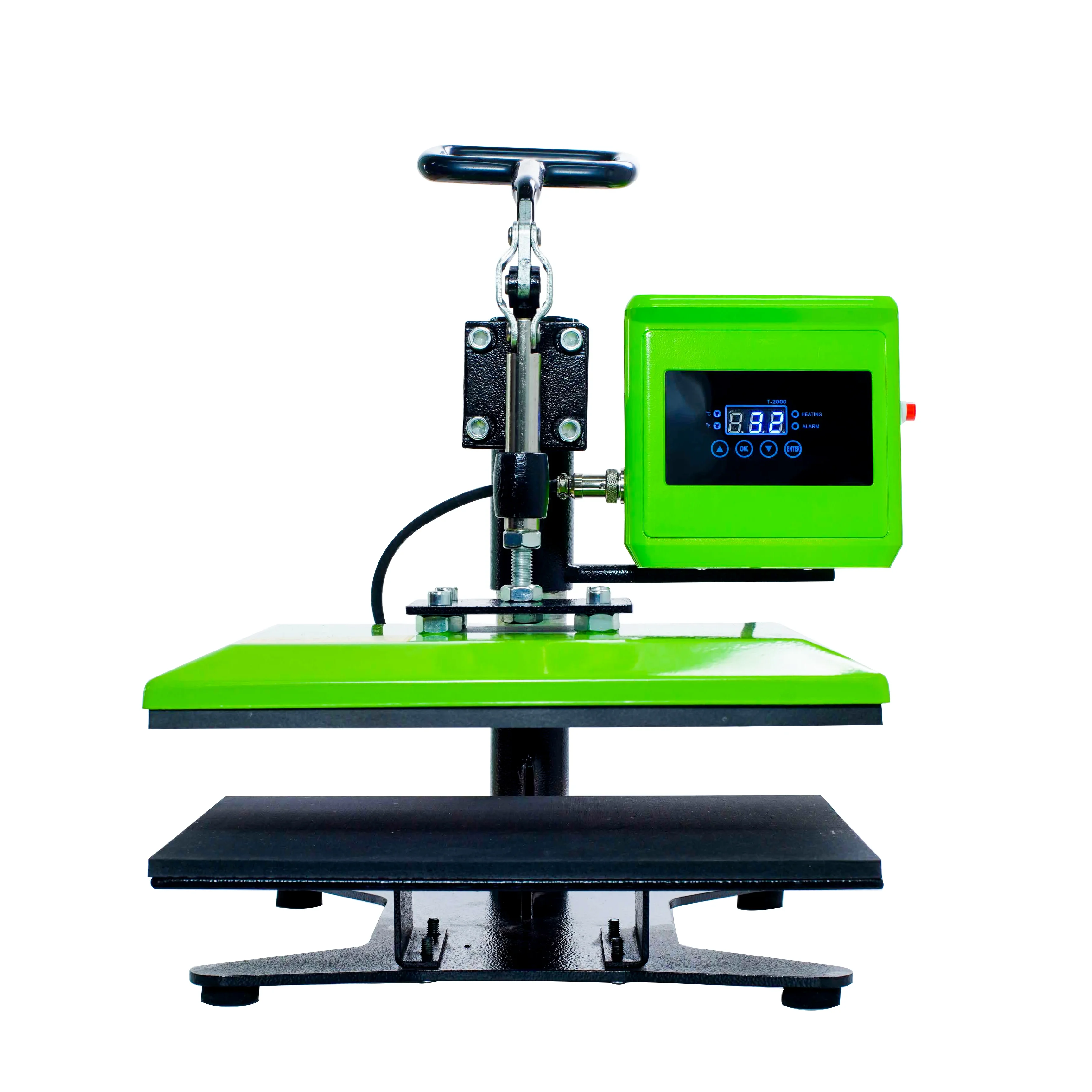 15*15 سنتيمتر حجم طابعة شعار صغيرة دليل آلة الصحافة الحرارة آلة طباعة الفينيل للتي شيرت