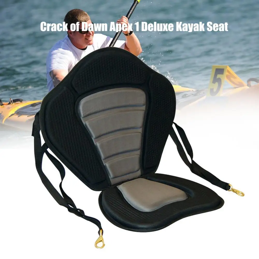 

Universal Adjustable Kayak Padded Seat Canoe Sit On Top Boat Back Rest Cushion