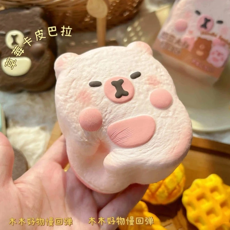 Chocolate Bar Squishy Slow Rising Milk Chocolate Squeeze Toy Slow Rebound Food Fidget Toy Stress Release Hand Relax Cute Toy