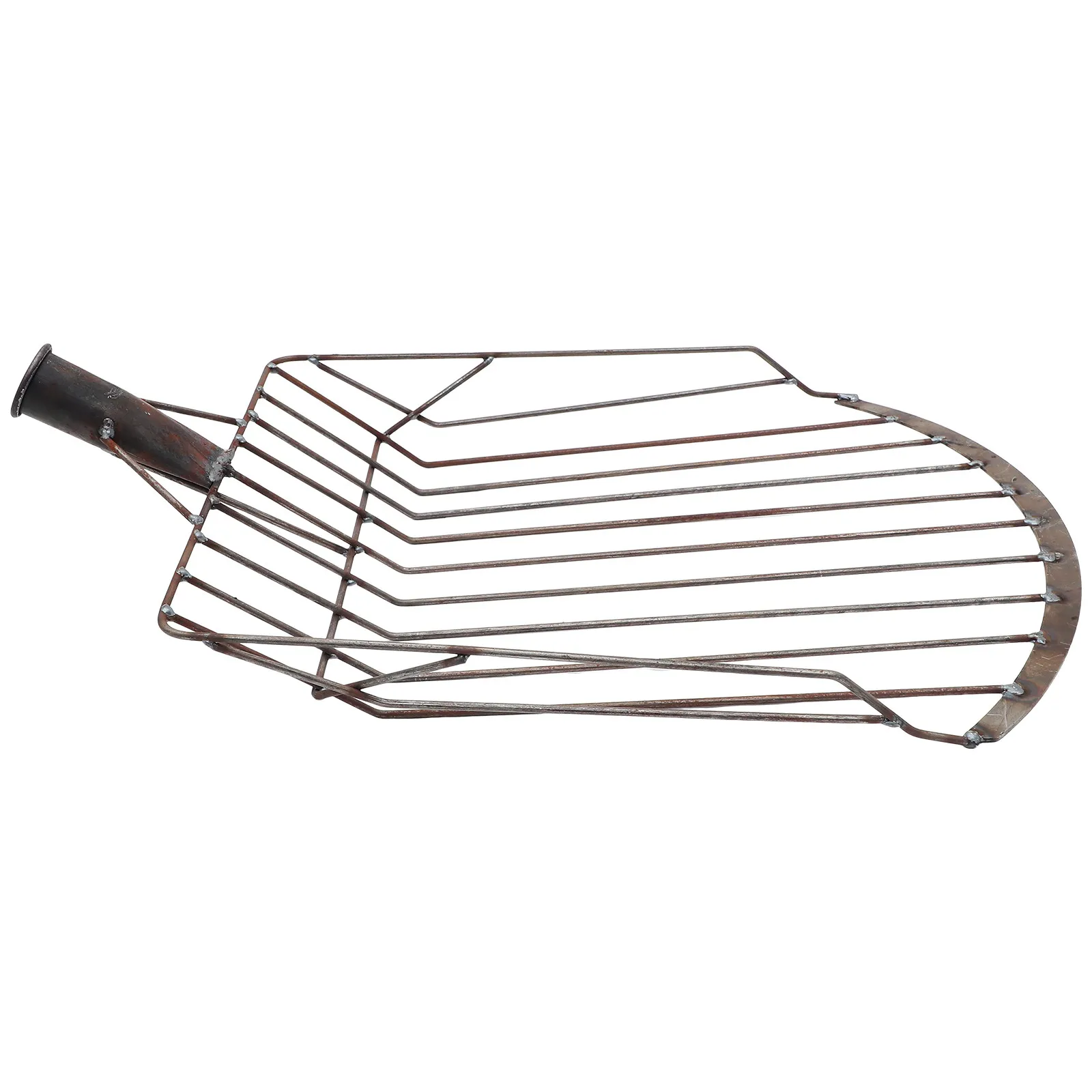 

Профессиональная многофункциональная полукруглая лопата для кукурузы, сверхпрочная железная садовая лопата для сбора зерна и копания почвы