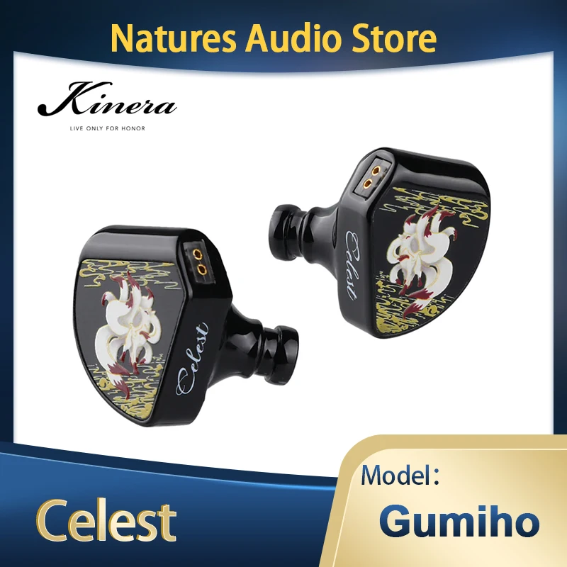 

Celest Gumiho 10mm Planar Driver + 1BA Hybrid In-Ear Subwoofer Monitor Earphones with replaceable cable 2pin 0.78mm