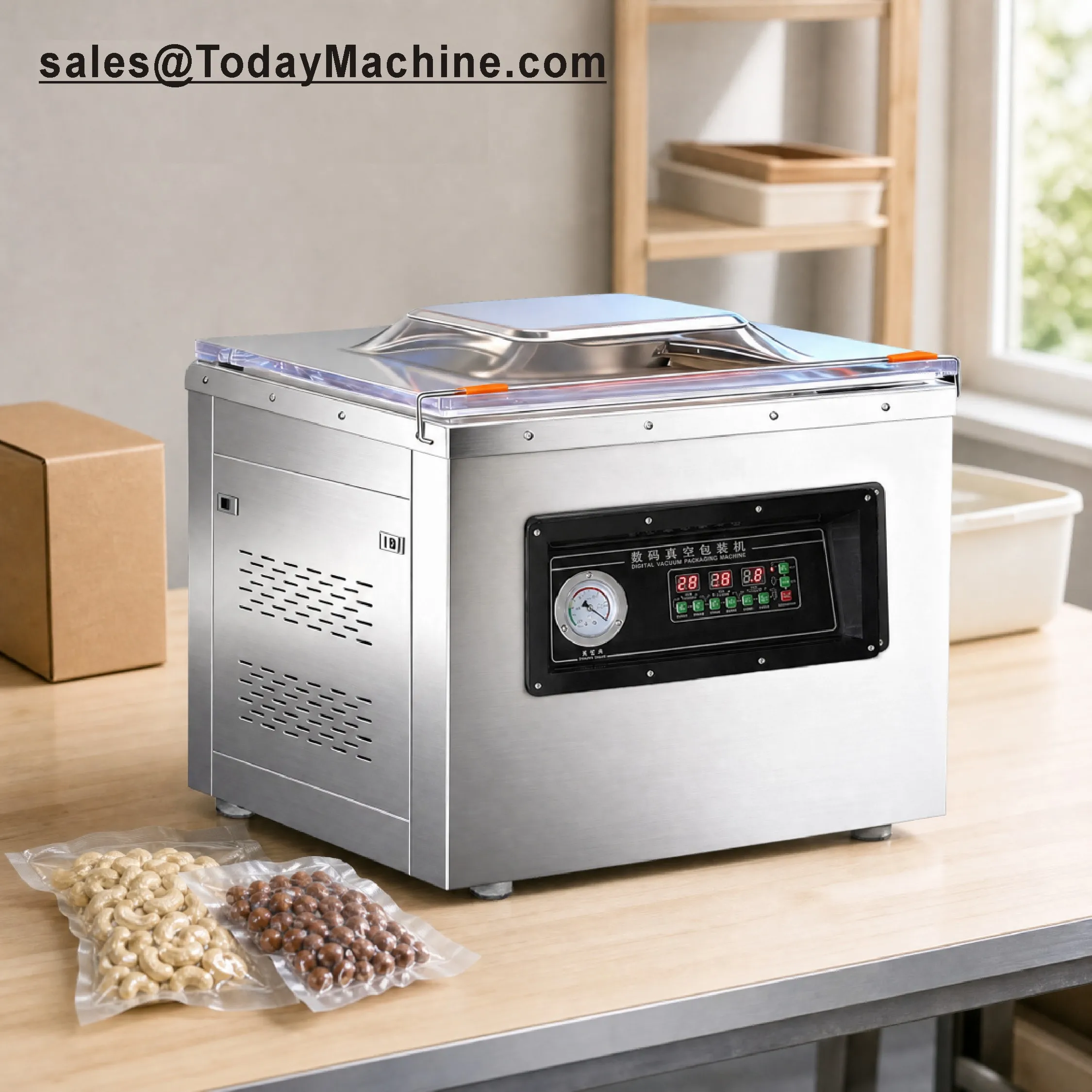 Food Vacuum Sealer Machine - Kompakt, Küçük Boy Vakum Paketleme Makinesi,