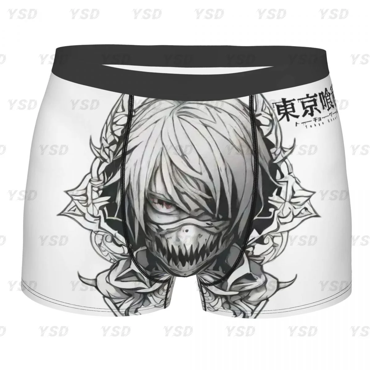 

Anime Tokyo Ghoul Men's Boxer Briefs, Highly Breathable Underwear,High Quality 3D Print Shorts Birthday Gifts