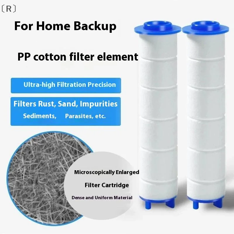 〔R〕10Pcs Shower Head Replacement PP Cotton Filter Water Purification Bathroom Accessories For Universal Shower Water Cleaning
