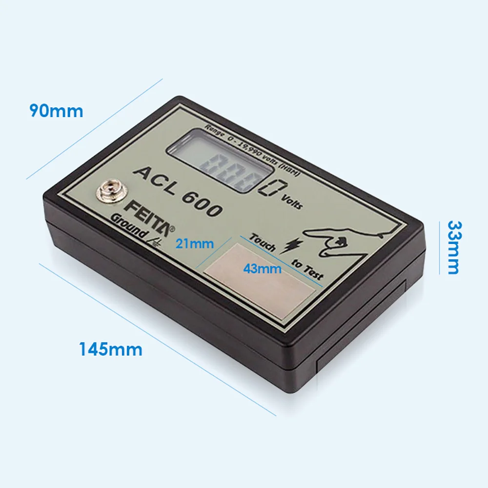 Human Body Static Discharge Tester, Static Eliminator Detector