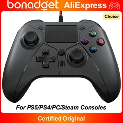 Controller for PS5/4/PC Console Gamepad Wired Rocker Turbo Dual Sense Vibrate Joystick Gaming Remote Control Handle Controllers