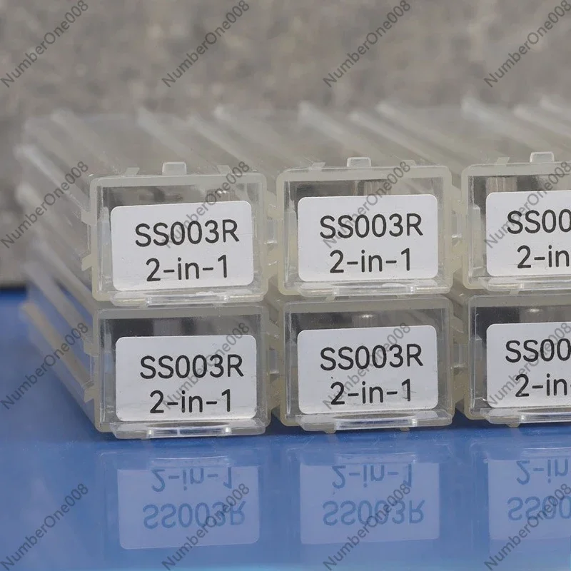 2 in 1 Civil Lock Decoder Pick Tool SS003/SS003R, Padlock Decoder for Lishi-Style, Locksmith Hand Tool for Left/Right Grooves