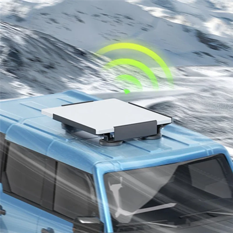 Y59A support de toit pour Starlink V4 pour Starlink V4 support de toit magnétique support de toit de voiture support de toit de remorque pour/voiture/Rvs/Surface métallique