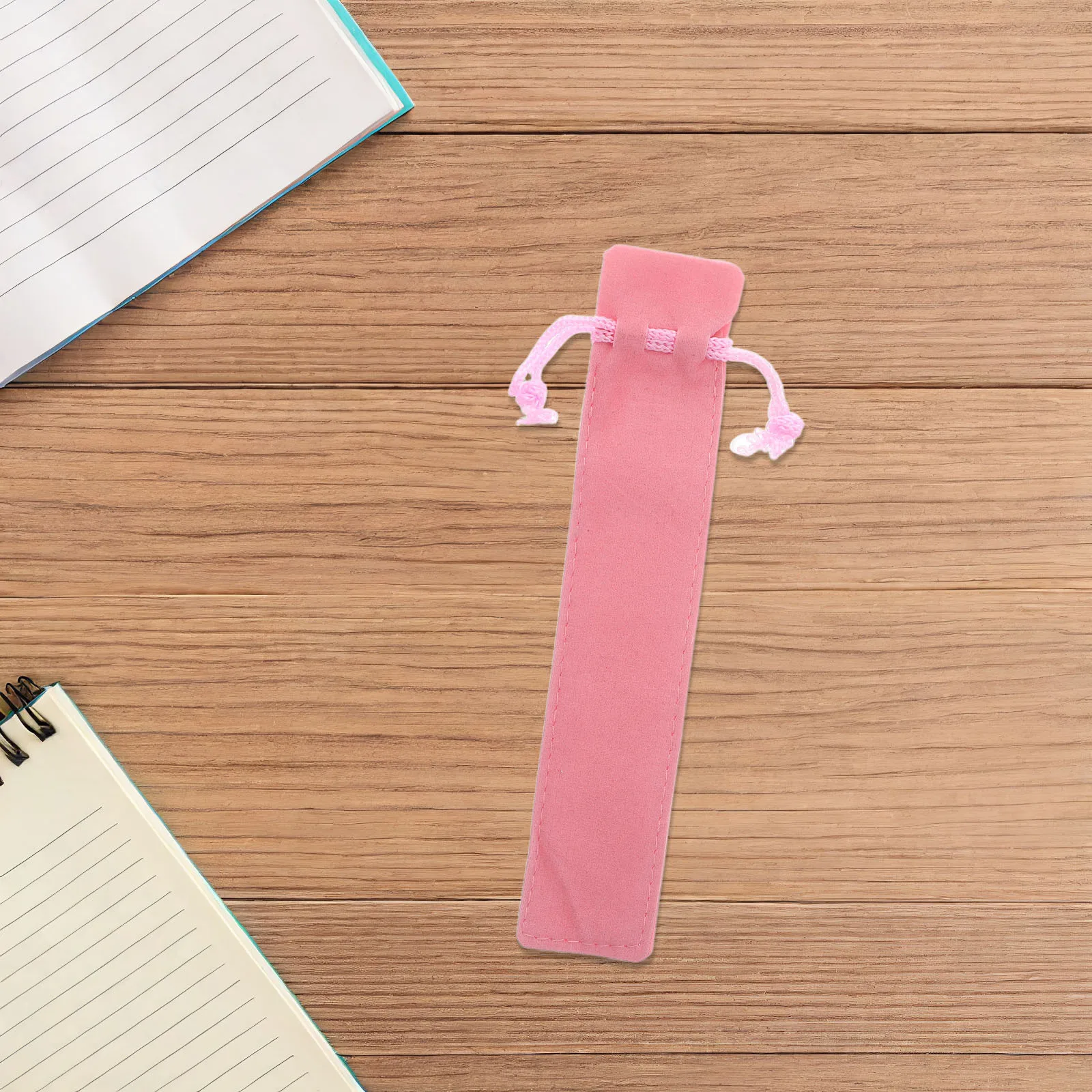 

35Pcs Drawstring Pen Pouch Soft Double-Sided Lint Pen Case Portable Pencil Bag for School Office Travel Writing Instruments