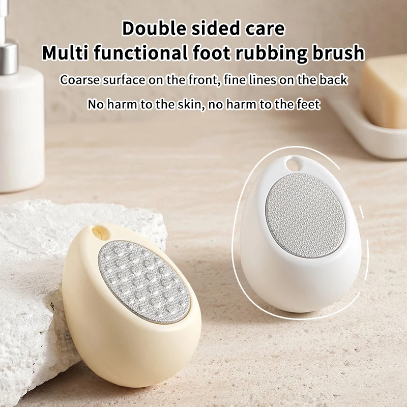 Dwustronna Pilka do Stóp Usuwająca Zrogowacenia Profesjonalne Narzędzie do Pedicure do Twardych Martwych Skórek Skórek na Piętach Tarka z Ergonomicznym Uchwytem do Kąpieli