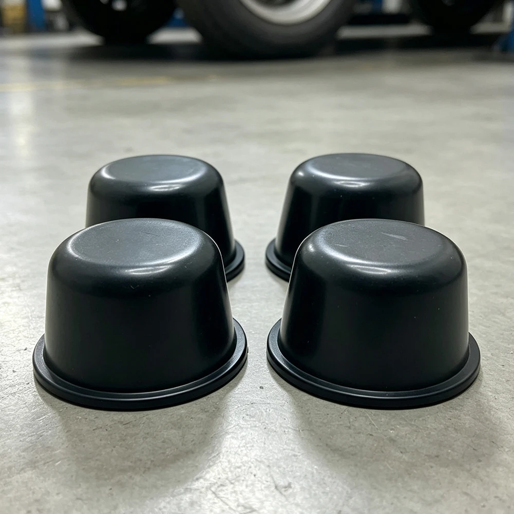 Rubber Axle Drive Flange Hub Cap FRC4377 for Land Rover For Defender 1983 to 1993 Dust and Debris Protection Cap Set of 4