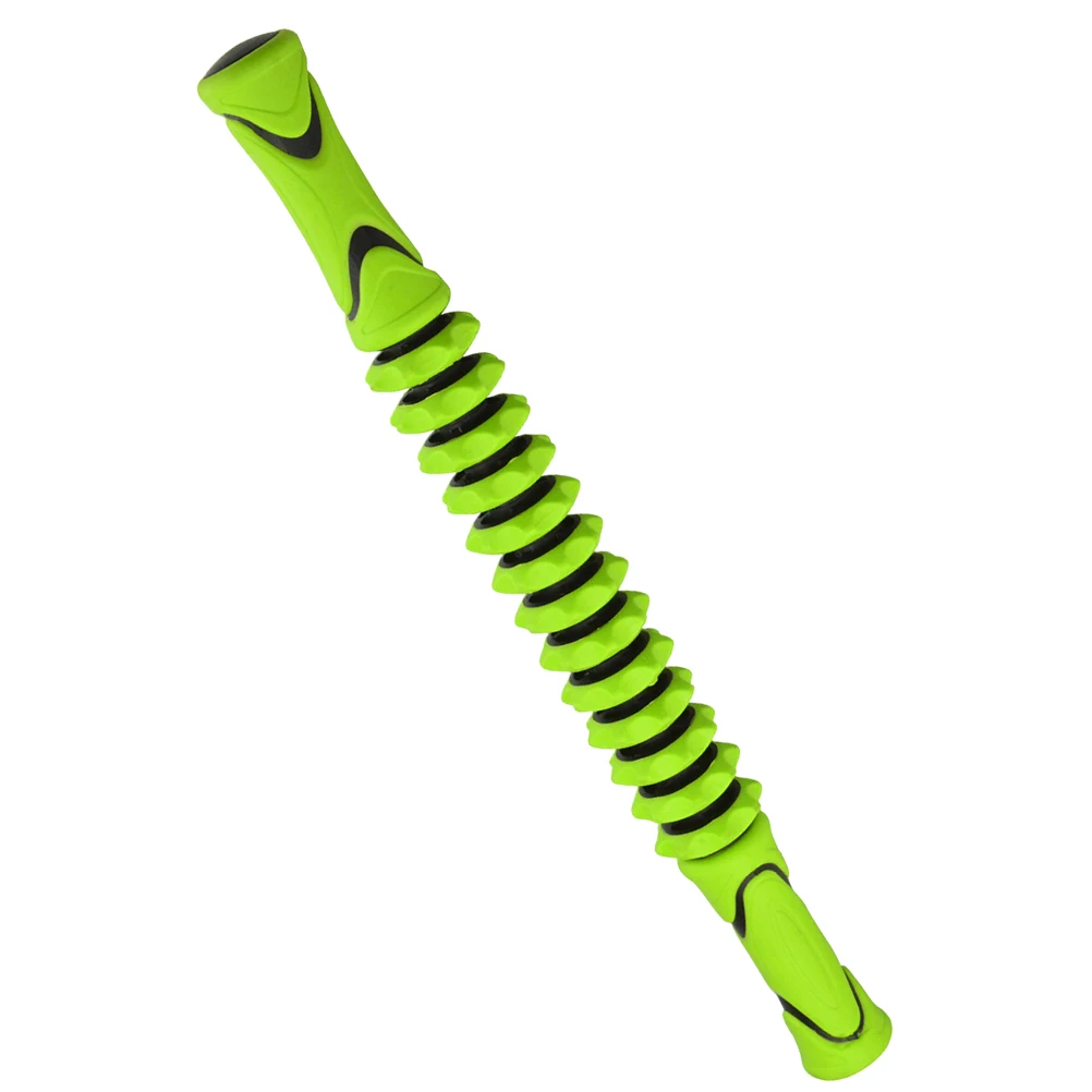 

1pc Massage Stick Portable Muscle Roller For Sore Relief Yoga Therapy Ergonomic Recovery Tool Gym Home Use Random Color