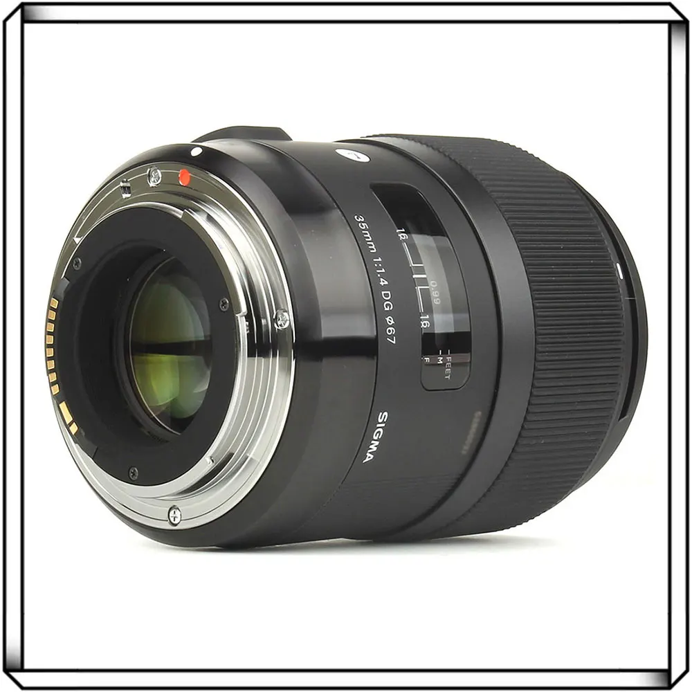 Sigma 35mm F1.4 DG HSM Art Lens Full Frame 35mm F1.4 Prime Lens For Canon Mount or Nikon Mount or Sony E Mount