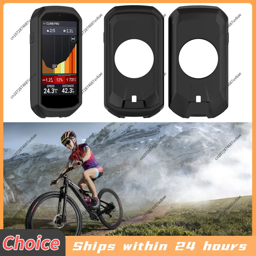 For Garmin Edge 1050 Silicone Protective Case Anti-Scratch GPS Code Table Protective Cover Soft Anti-Drop Bumper Sleeve Shell