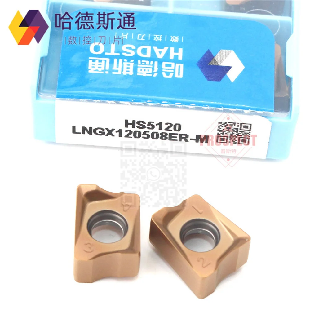 HADSTO LNGX120508ER-M HS5130 HS5120 Face Milling Carbide Insert LNGX Inserts