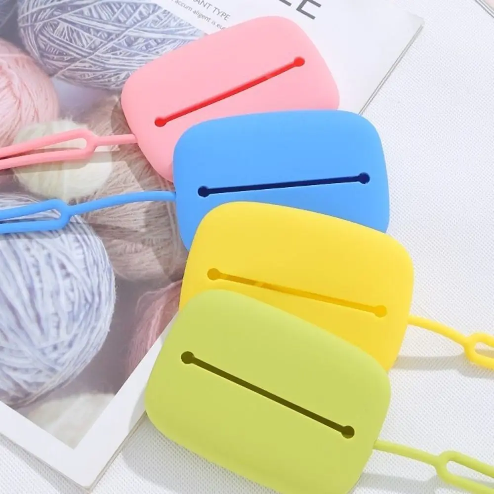 

Pure Color Silicone Card Holder With Lanyard Small Card Case Students Bus Card Cover Large Capacity ID Card Cover