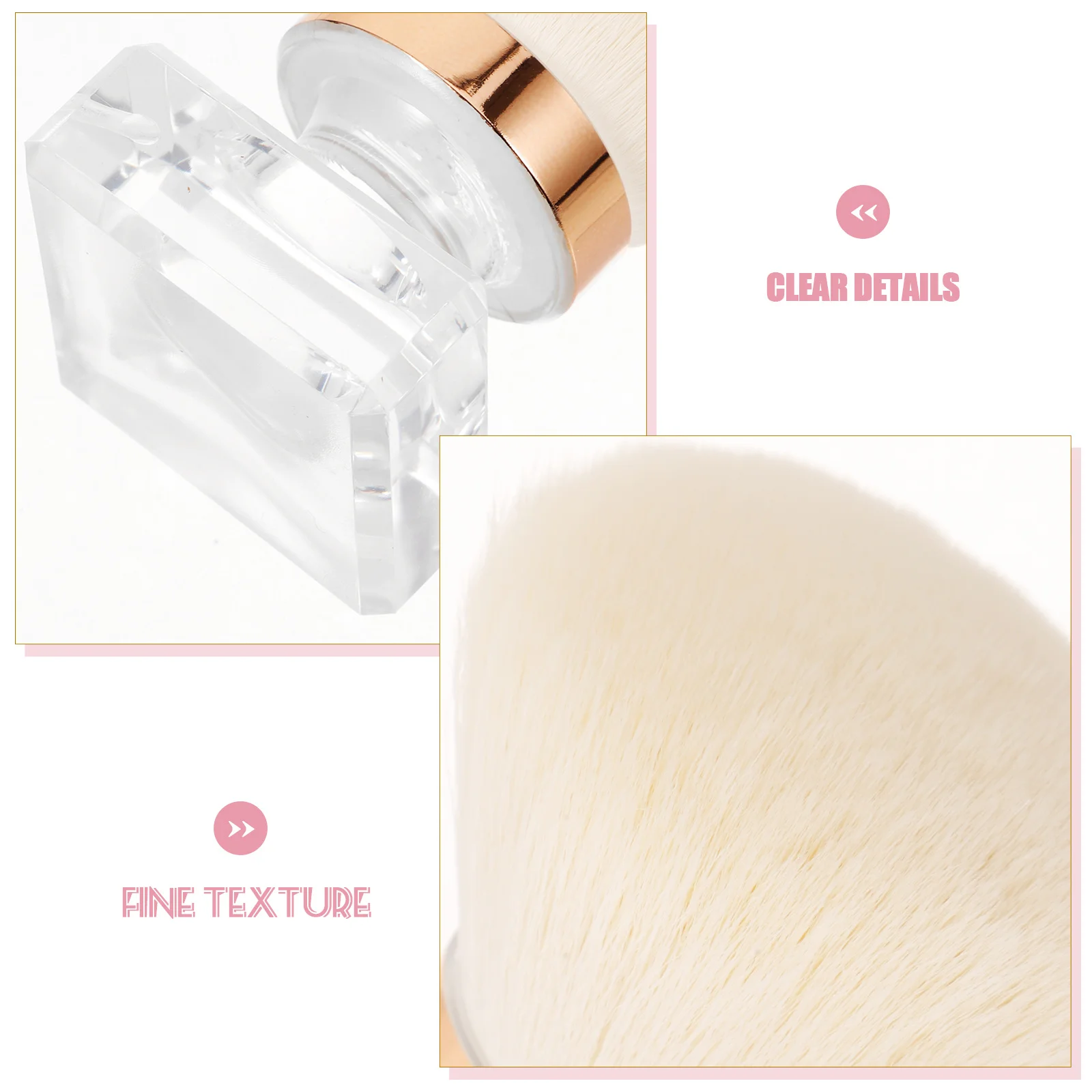 

Fingernail Brush Portable Soft Bristles Ergonomic Handle Nail Cleaning Brush for Dirt Grime Removal Manicure Nail Art
