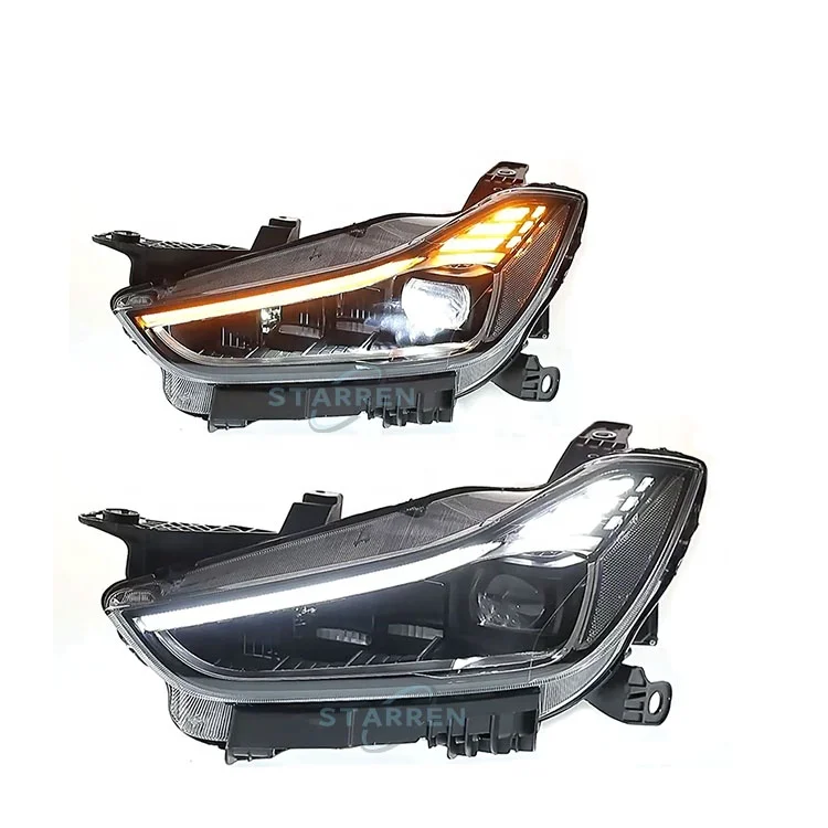 

Headlamp Projector Led Headlamps Headlights 2013-2021 Upgraded New LED Headlights for Maserati Ghibli