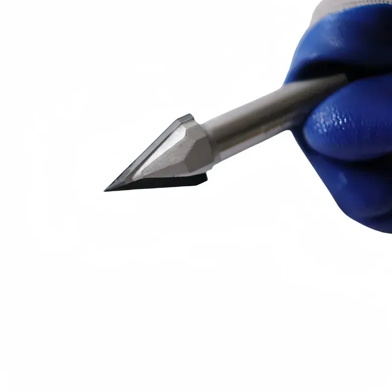 PCD 3d Engraving V Groove Router Bits,Cnc Engraving Tools 2 Flutes Milling Cutter V Type Router Bits for Wood