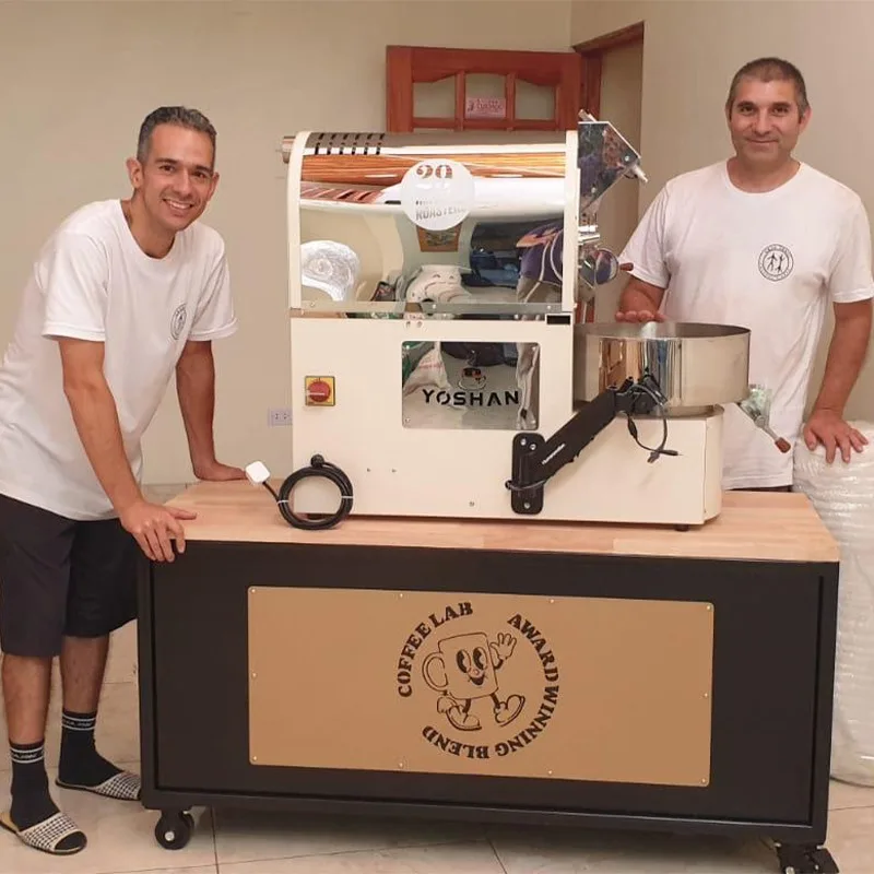 Airo 15kg 110v Yoshan Roasting Machines Ga Probat Sample Machine Home Replacement Coffee Roaster view 2