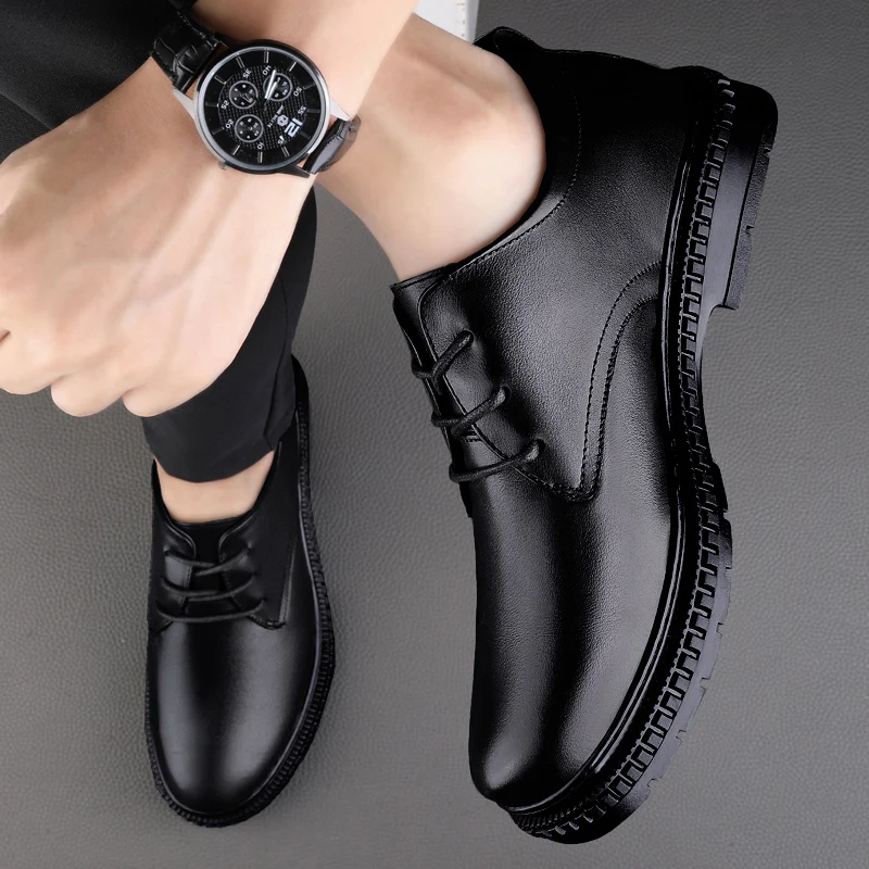 Premium Men's Business Casual  - Men'S Formal Office Wear Shoes ulasan dan harga