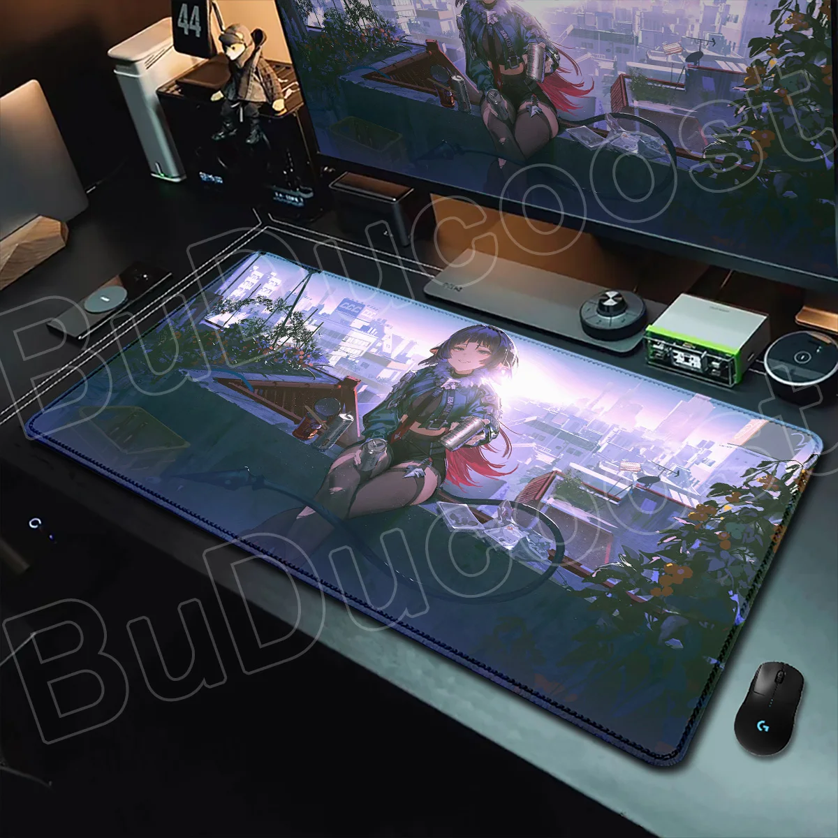 PC-Gaming-Zubehör Rutschfeste Kawaii-Mädchen-Mauspads Hot Zenless Zone Zero ZZZ Jane Doe Anime-Schreibtischunterlagen Große Büroteppiche – Detail 19