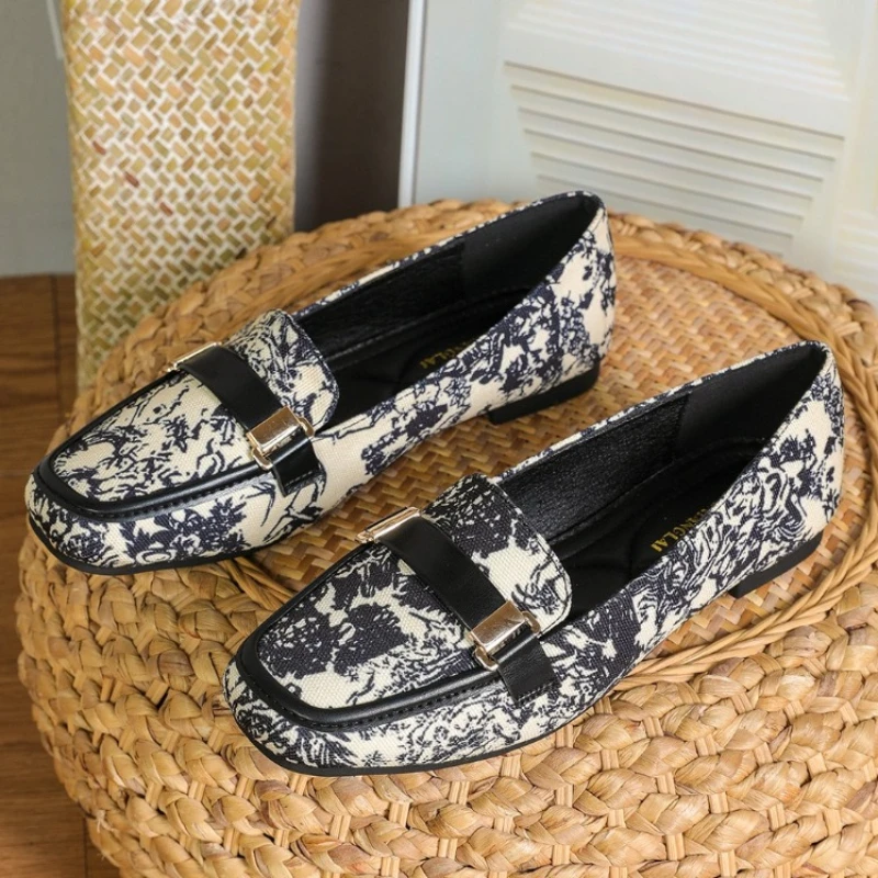 Jesienne damskie mokasyny z kl – Shoes For Women Flats recenzja i cena