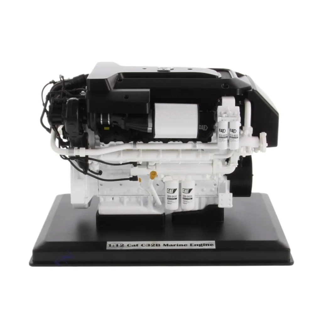 Simulation 1:12 Scale C32B Engine Generator Set 85707 Special Edition Construction Machinery Engine Alloy Model