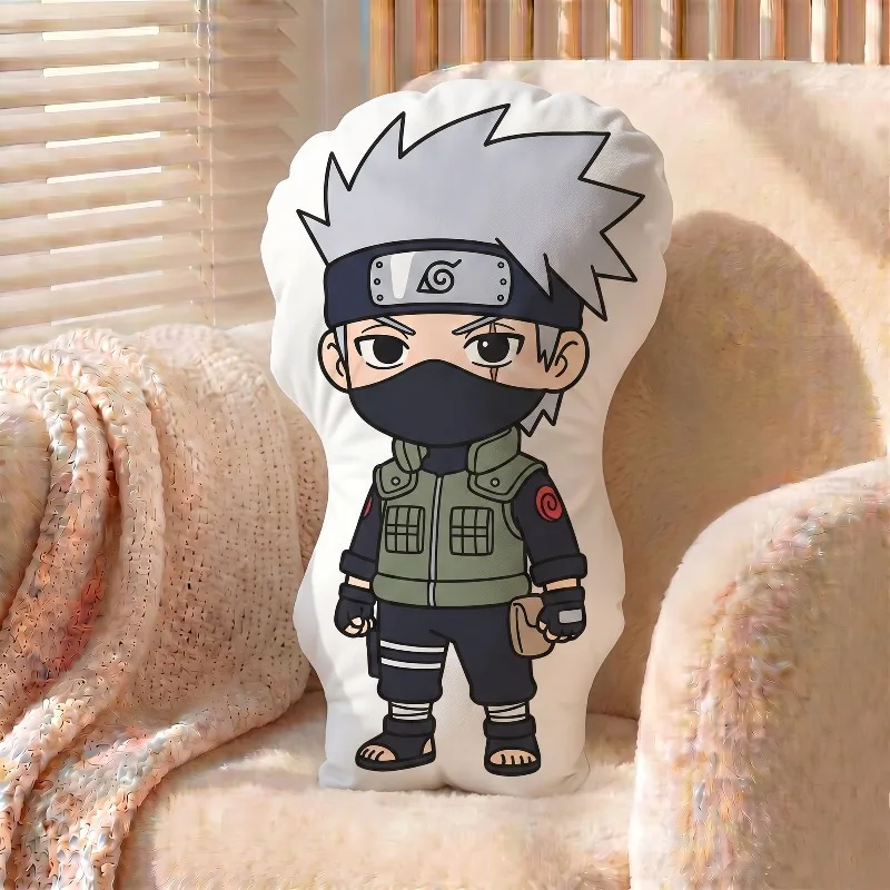 Naruto-Kissenkissen mit den Figuren Uchiha Sasuke und Haruno Sakura, ein niedliches Kissen für Wohnzimmer und Schlafzimmer, als Kopfstütze, Sofakissen oder als Geschenk. – Detail 3
