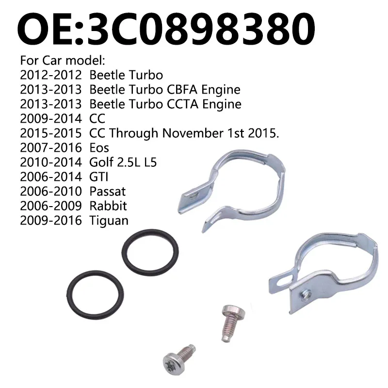 

3C0898380 Высококачественный ремонтный комплект бака для теплого воздуха и воды О-образное кольцо для Tiguan Golf GTI Passat
