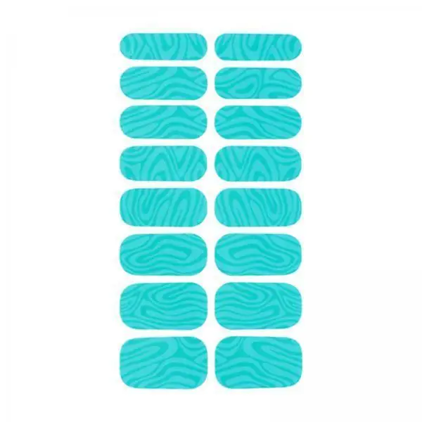 Gel Nail Polish Stickers Full Wraps Semi Cured Strips PET Self Adhesive for Quick DIY Nail Products