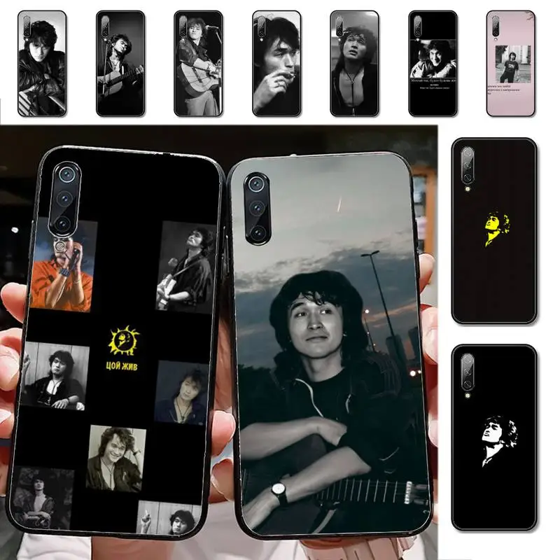 Yinuoda Viktor Tsoi Phone Case for Xiaomi mi 5 6 8 9 10 lite pro SE Mix 2s 3 F1 Max2 3