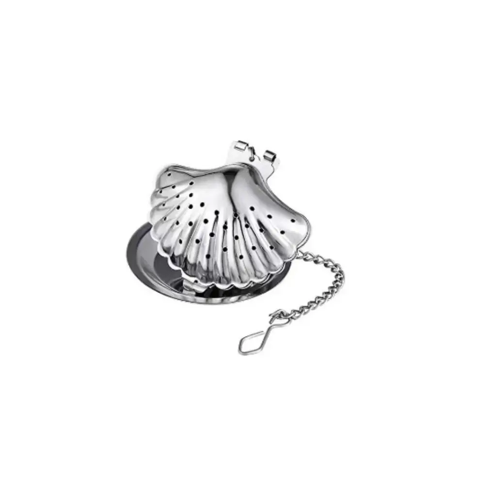 Durable 1PC Reusable with Base Non-rust Tea Accessories Herbal Spice Filter Tea Infuser Spice Strainer Coffee Filter