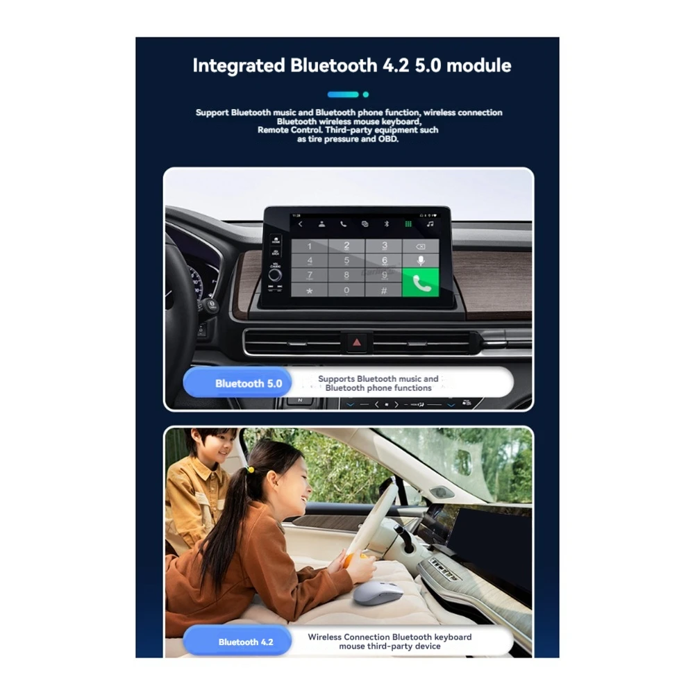 XB-SM6115 Carplay Ai Box Wireless Adapter Carplay Android Auto Portatil Magic Box Carplay
