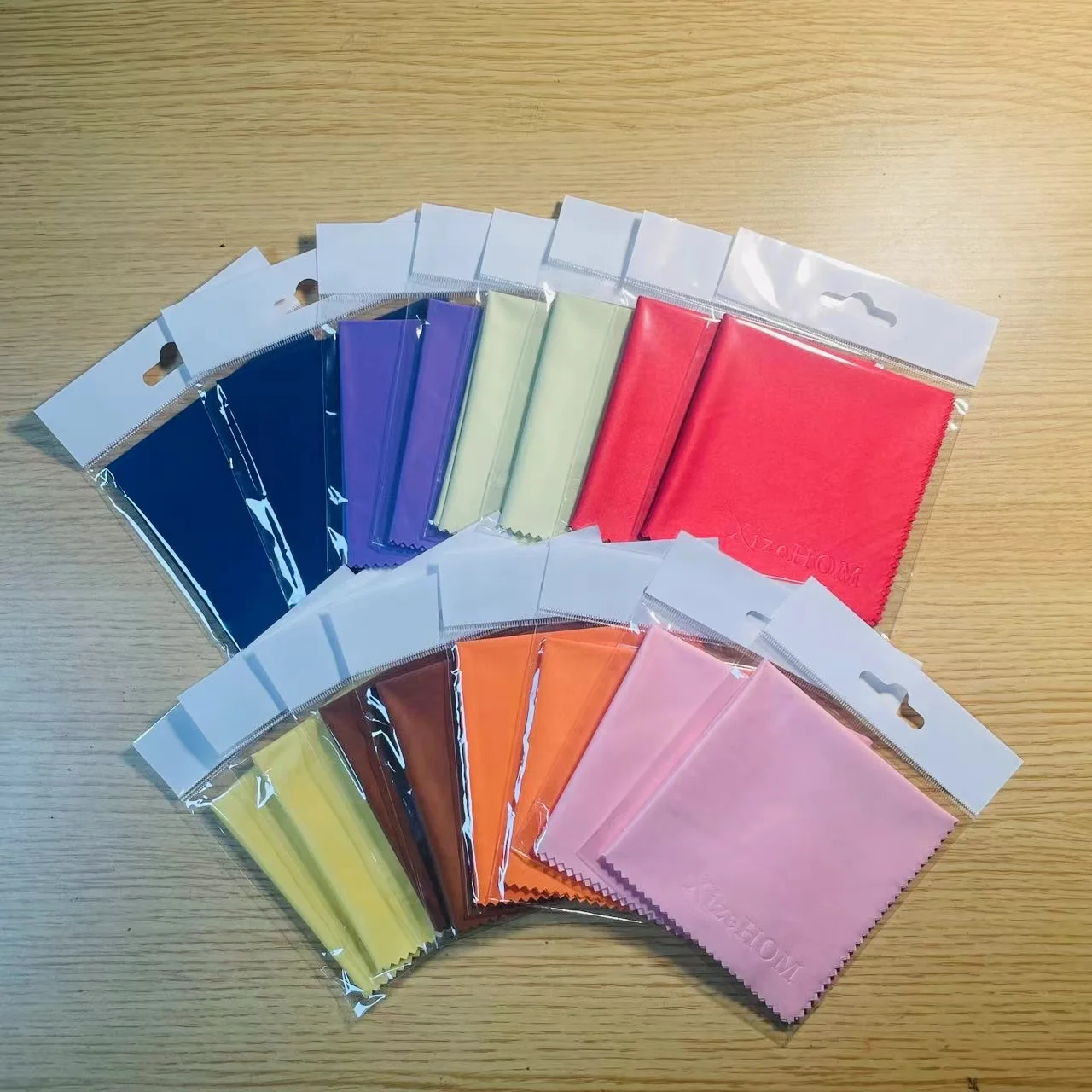 XizeHOM 8 ピース/ロット高品質メガネクリーナー 20*20 センチメートルマイクロファイバーメガネクリーニングクロスレンズ電話画面クリーニングワイプ