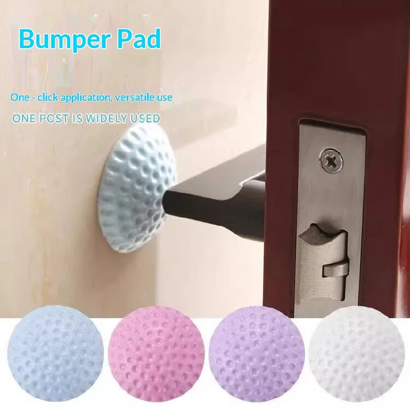 10PCS Door Handle Anti-collision Adhesive Refrigerator Door Rear Cabinet Door Headboard Wall Seamless Anti-collision Cushion