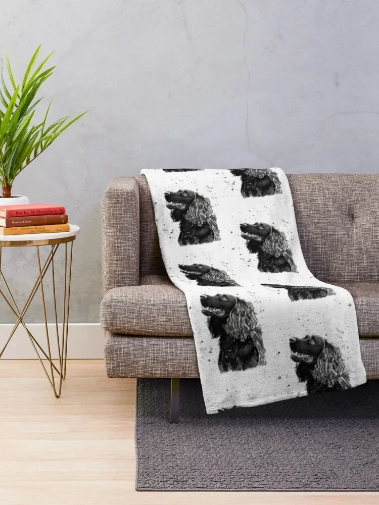 Spaniel Throw Blanket decorative Plaid on the sofa Blankets