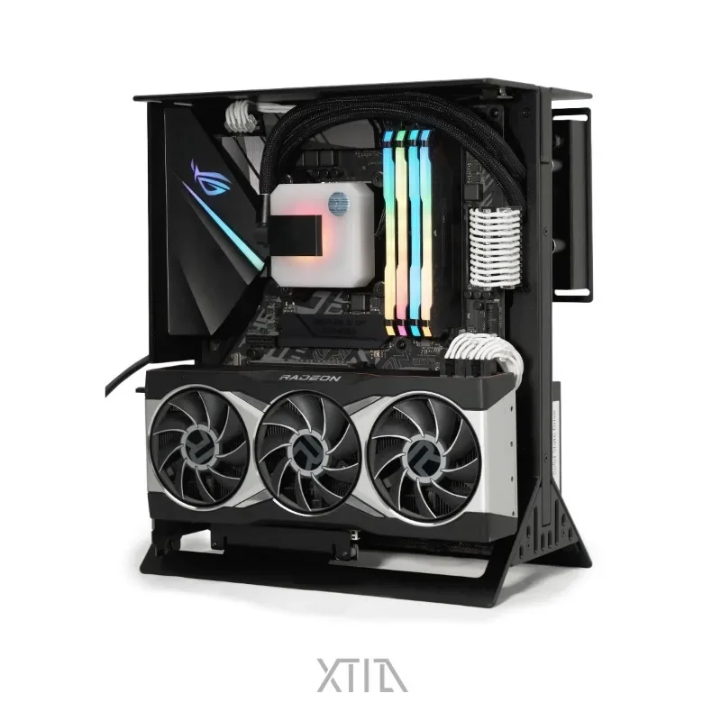 Xproto ATX-V2 XTIA ATX MATX open chassis, ukuran kecil 16L semua aluminium