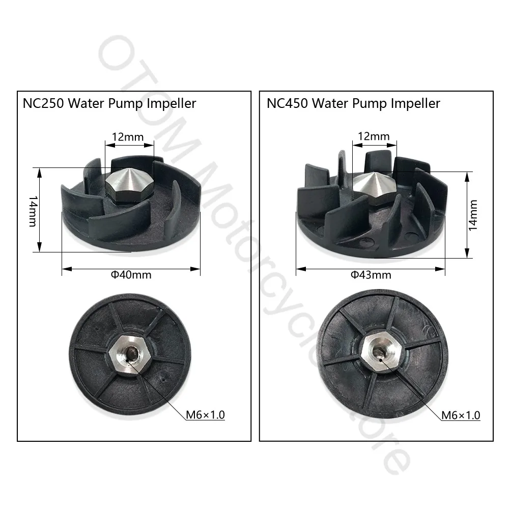ZS177MM ZS194MQ-2 Motorcycle Water Pump Impeller Gear For ZONGSHEN NC250 NC450 KEWS KAYO HENGJIAN LONCIN BOSUER STN Engine Part
